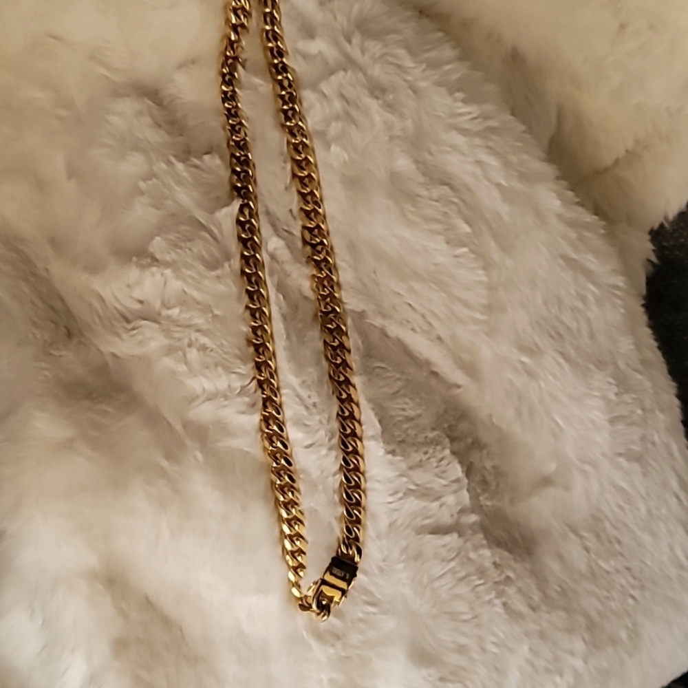 Stainless steel big heavy thick miami cuban link chain